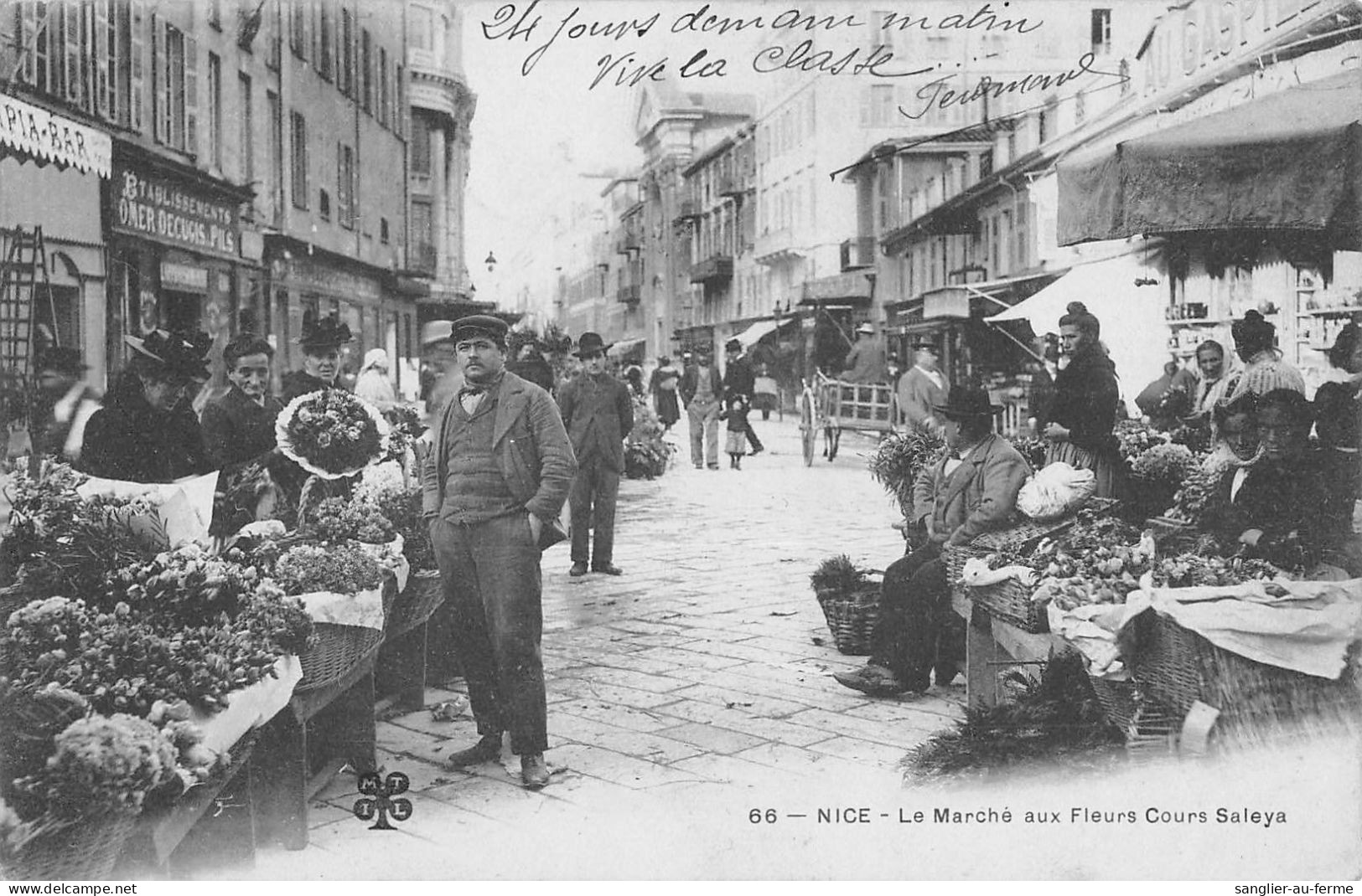 CPA 06 NICE / LE MARCHE AUX FLEURS COURS SALEYA - Altri & Non Classificati