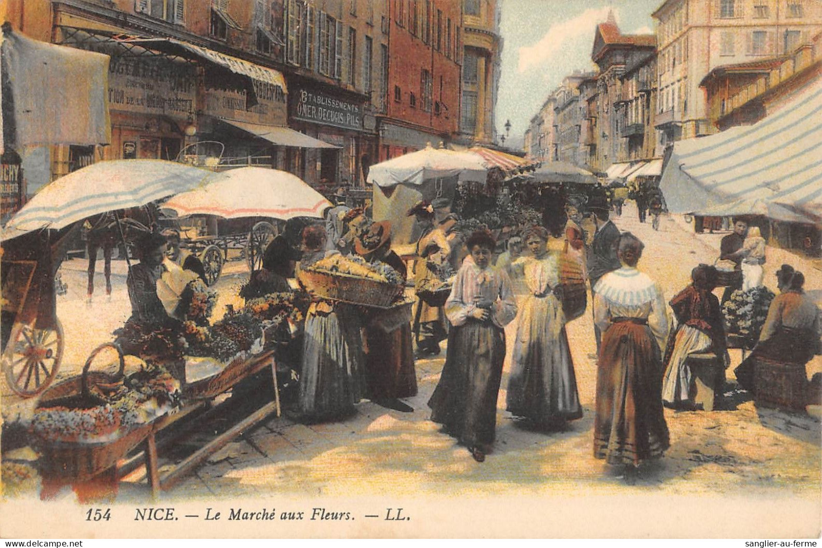 CPA 06 NICE / LE MARCHE AUX FLEURS - Sonstige & Ohne Zuordnung