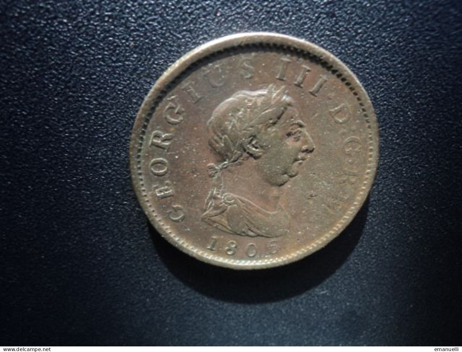 ROYAUME UNI : 1 PENNY   1806    KM 663     TTB - * - C. 1 Penny