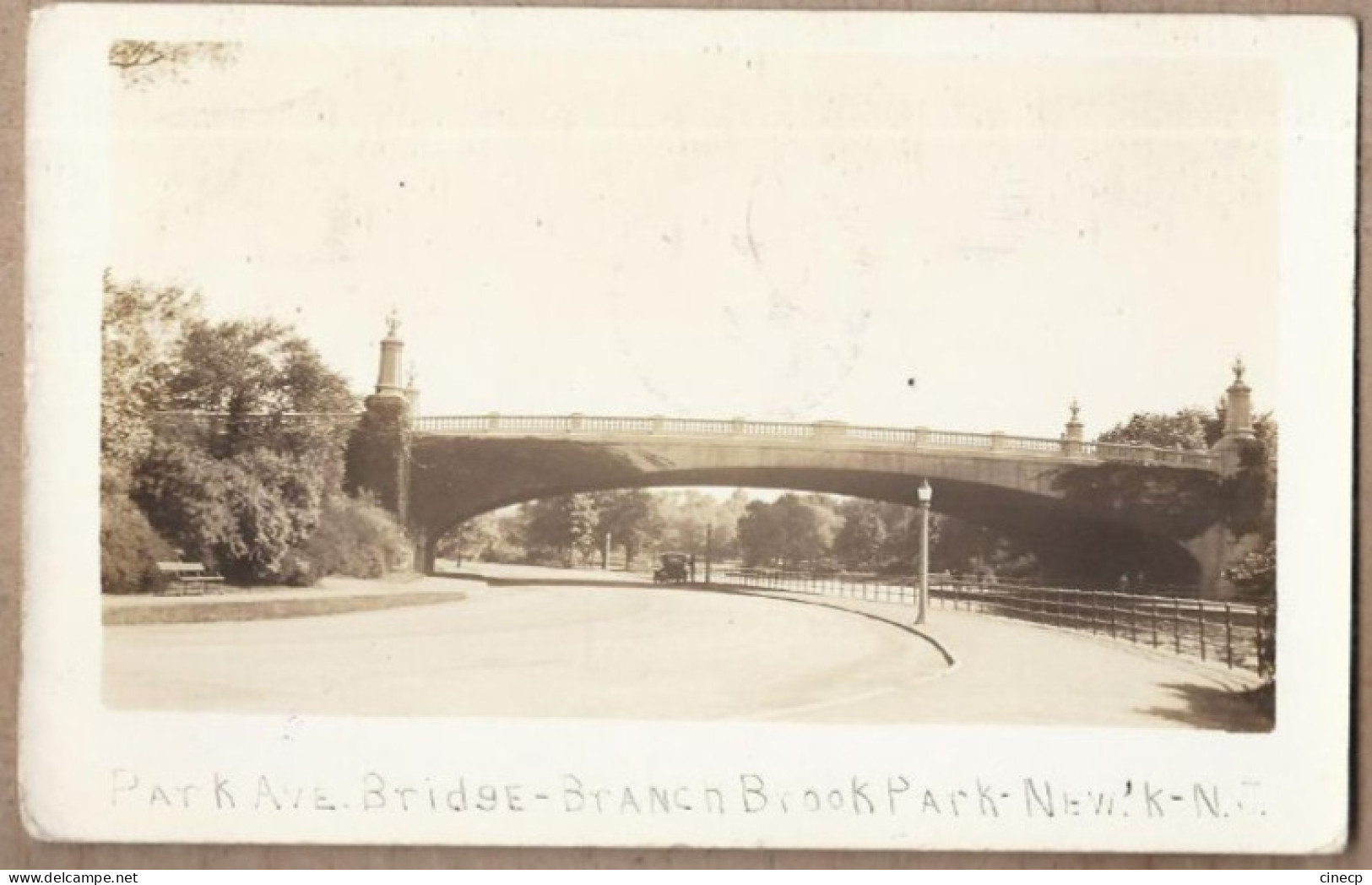 CARTE PHOTO ? USA - NEW YORK CITY - Park Avenue Bridge - Branch Brook Park TB PONT AUTOMOBILE Route 1940 - Autres Monuments, édifices