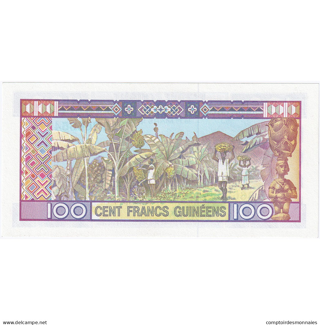 Guinée, 100 Francs, 1985, KM:35a, NEUF - Guinea