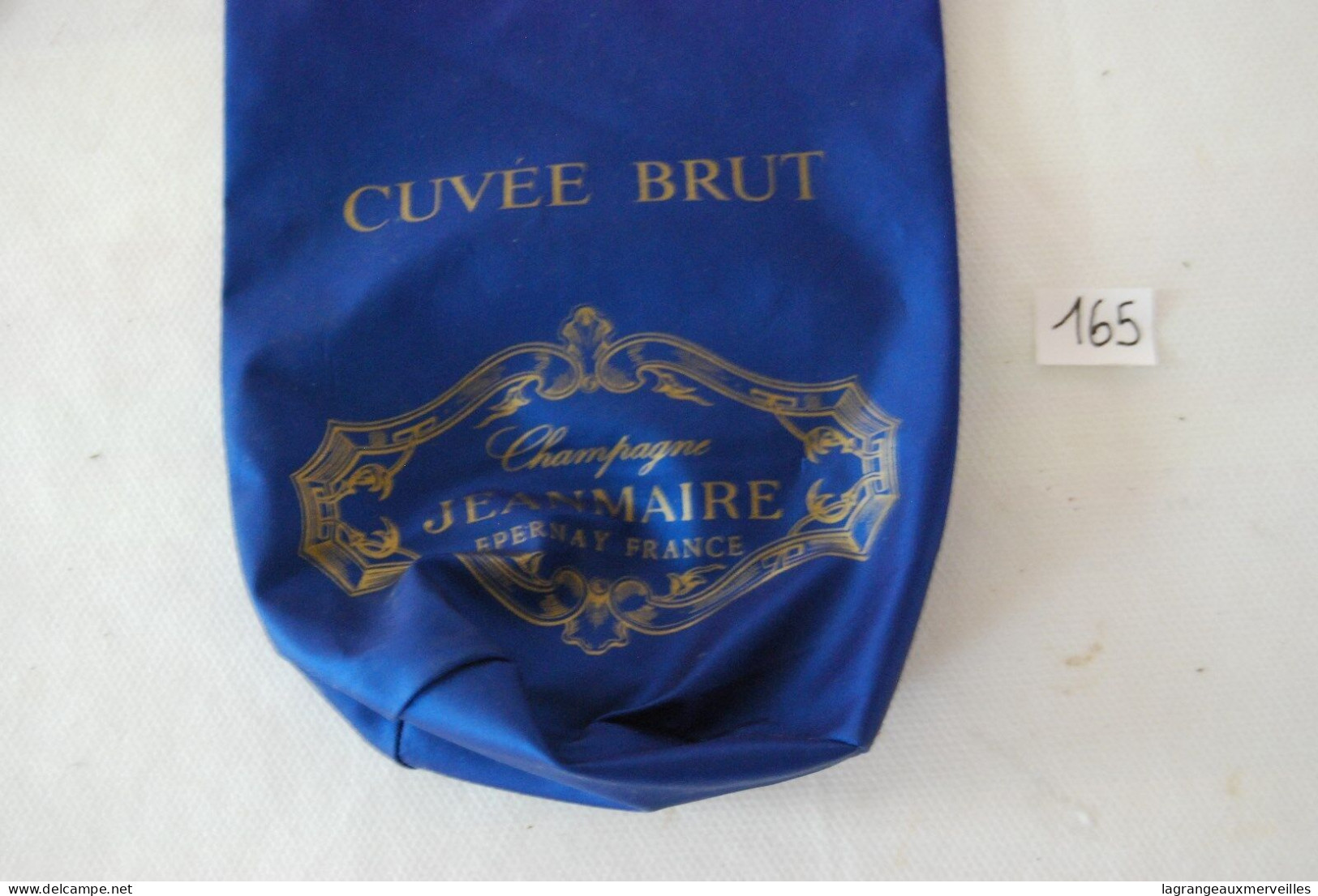 C165 Housse De Collection - Champagne Jeanmaire France - Cuvée Brute - Reclameservetten