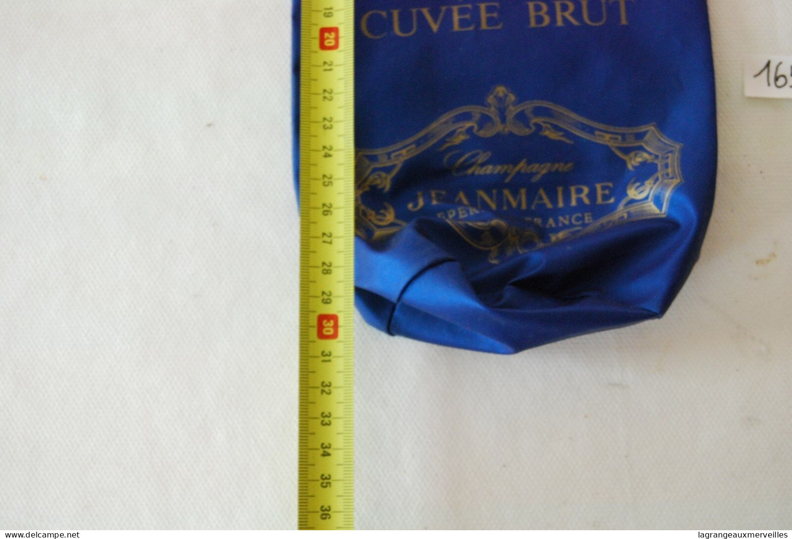 C165 Housse De Collection - Champagne Jeanmaire France - Cuvée Brute - Reclameservetten