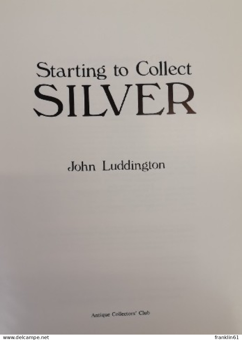 Starting To Collect Silver. - Other & Unclassified