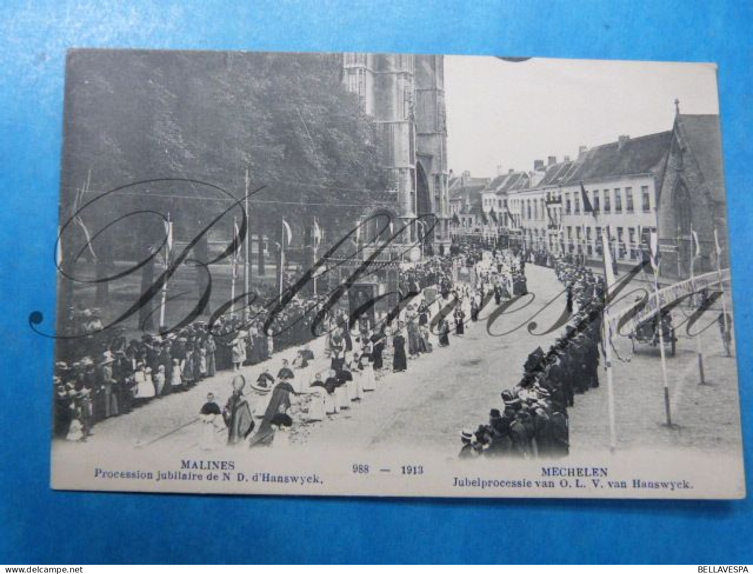 Mechelen Stoet Praalwagen  evenement /lot x 8 cpa attelage Folklore char 1913