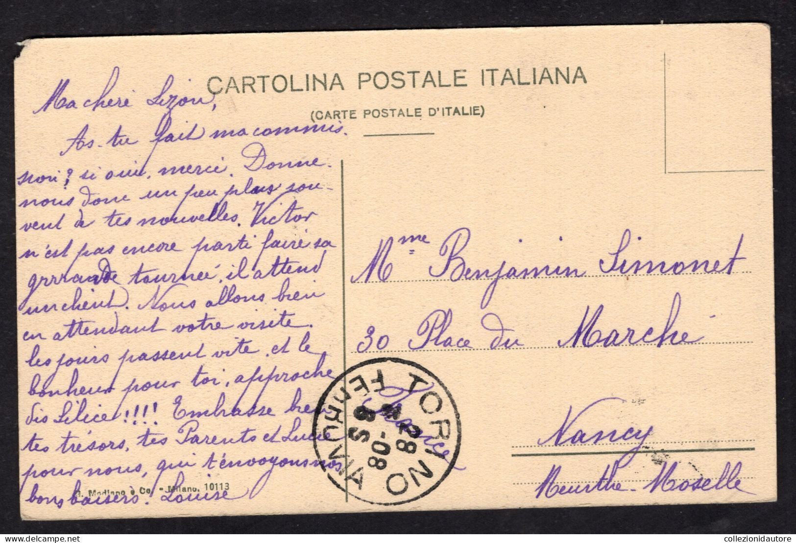 TORINO - VILLAGGIO E CASTELLO MEDIOEVALE AL VALENTINO - LE LAVANDAIE - CARTOLINA FP SPEDITA NEL 1908 - Castello Del Valentino