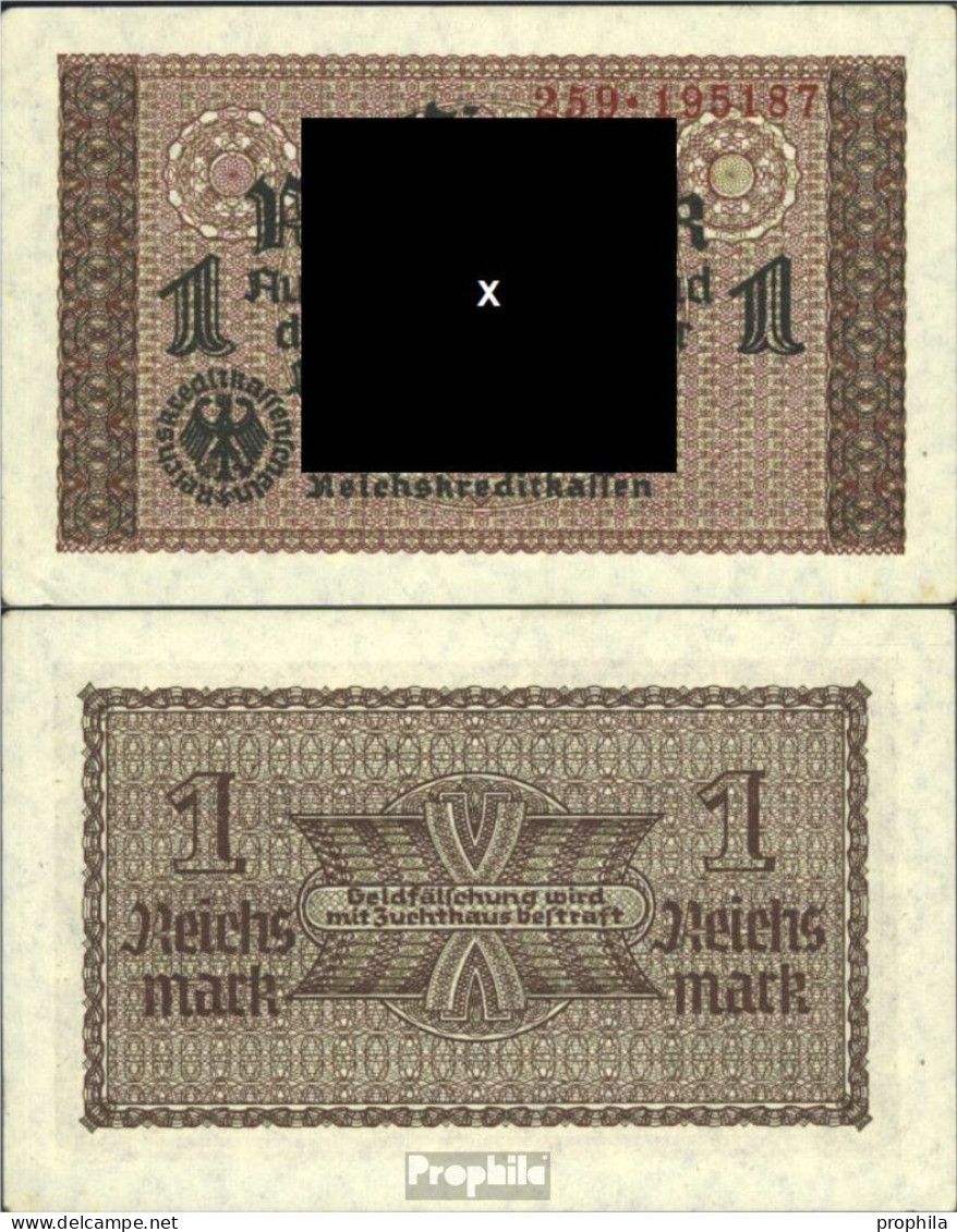 Dt. Besetzung Im 2. Weltkrieg Rosenbg: 551a, Mit Prägestempel Serie: 1-480 Gebraucht (III) 1940 1 Reichsmark - 2° Guerra Mondiale