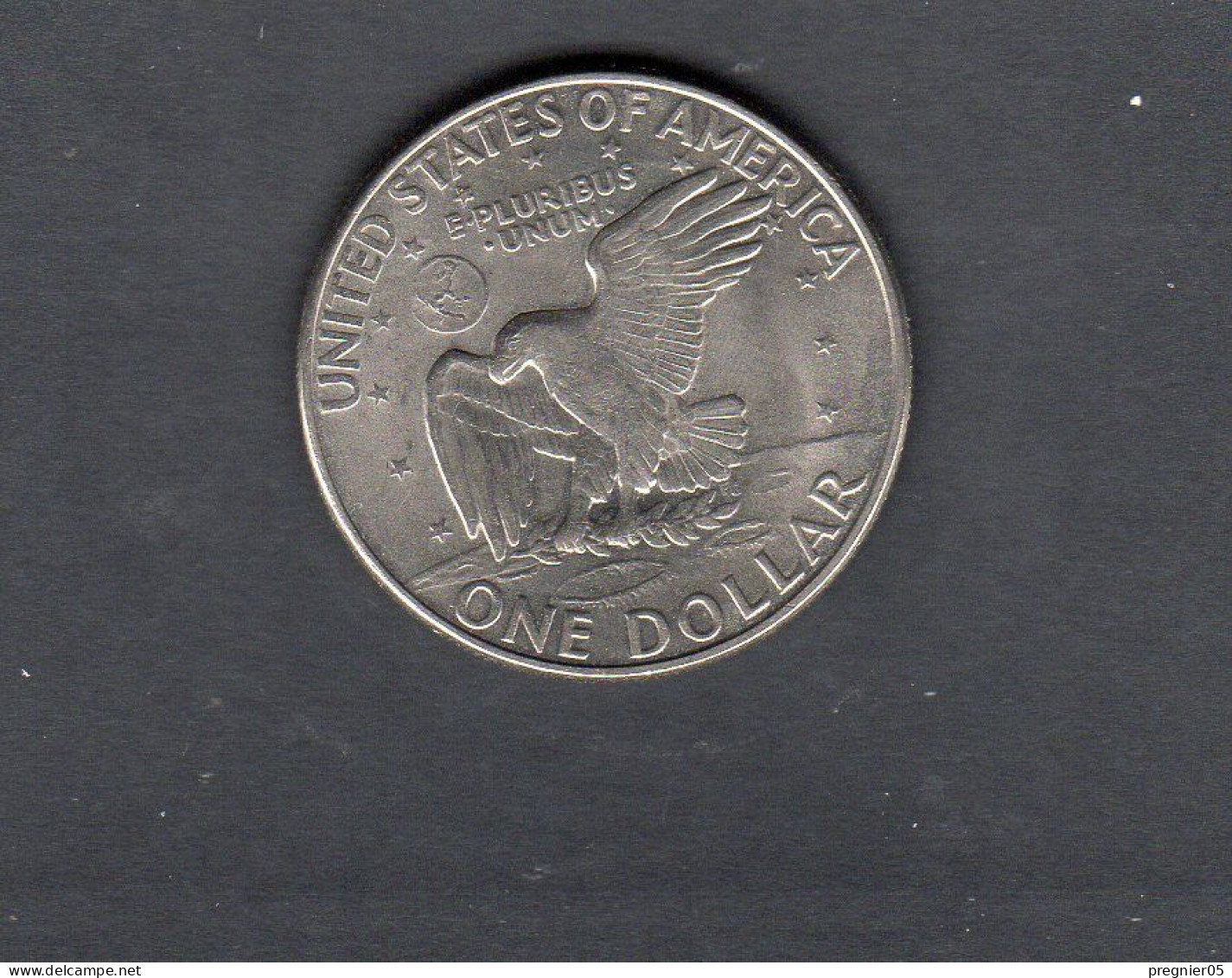 USA - Pièce 1 Dollar Eisenhower 1972D  SPL/AU KM.203 - 1971-1978: Eisenhower