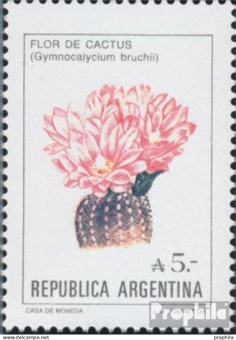 Argentinien 1855 (kompl.Ausg.) Postfrisch 1987 Blumen Argentiniens - Ongebruikt