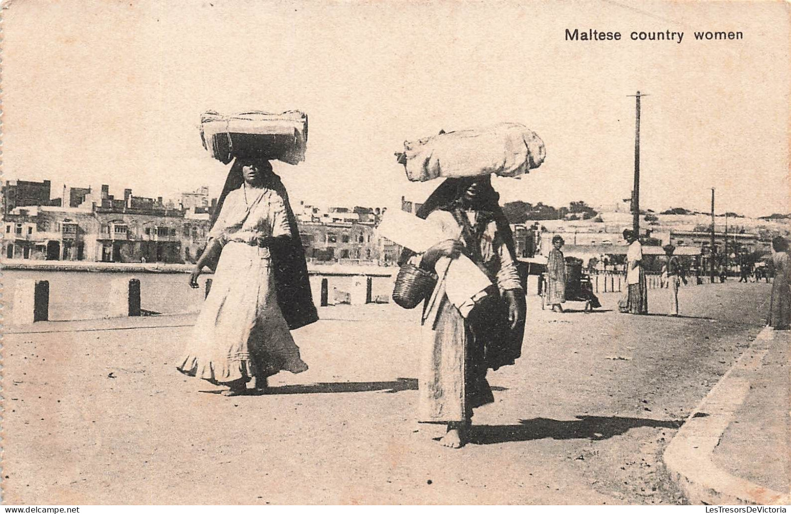 MALTE - Des  Campagnardes Maltes - Carte Postale Ancienne - Malte