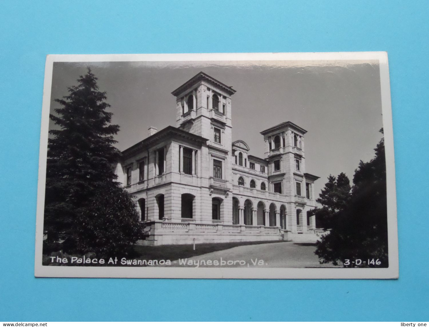 The PALACE At SWANNANOA - WAYNESBORO, Va > U.S.A. ( See SCANS ) Photo Post Card ( 3-D-146 ) +/- 1950 ! - América