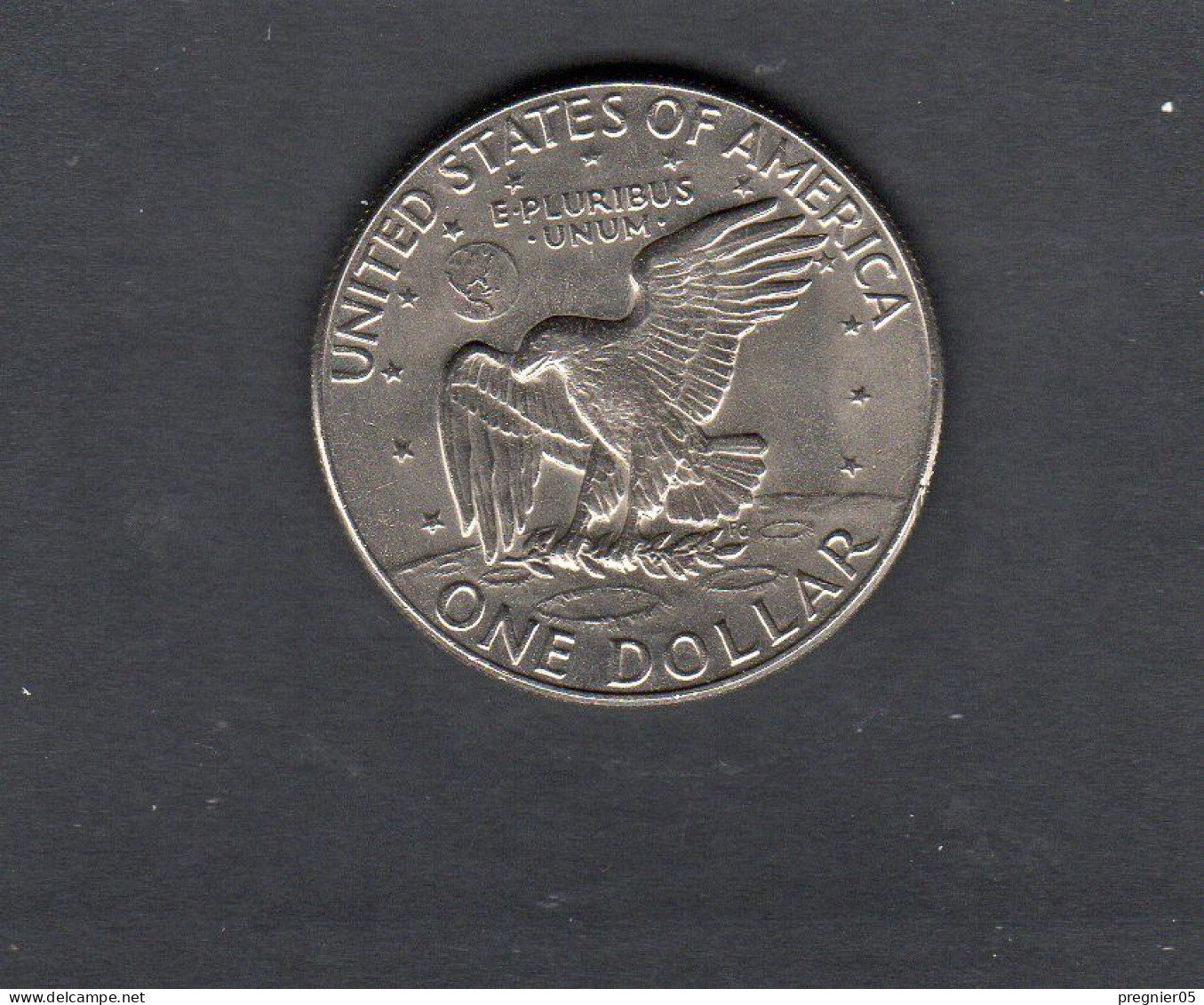 USA - Pièce 1 Dollar Eisenhower 1974D  SUP/XF KM.203 - 1971-1978: Eisenhower