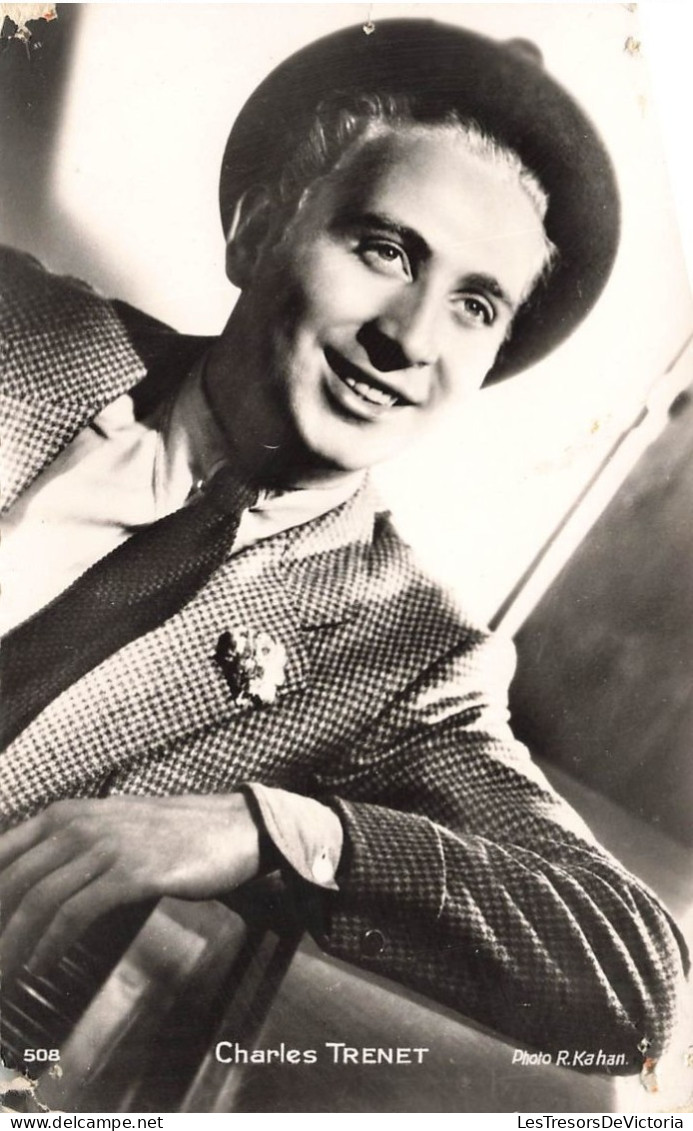 CELEBRITE - Charles Trenet - Auteur-compositeur-interprète Français - Carte Postale - Chanteurs & Musiciens