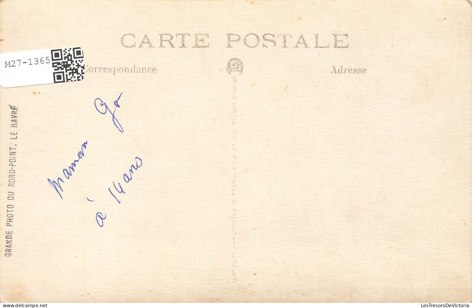 FRANCE - Le Havre - Portrait D'une Femme - Carte Postale Ancienne - Unclassified