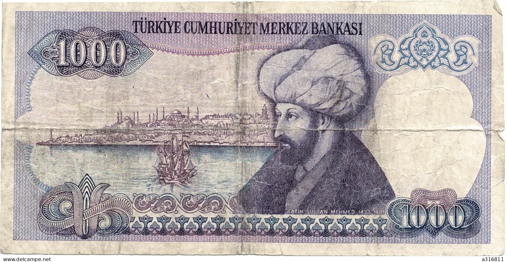 Billet Turkiye - Turquie