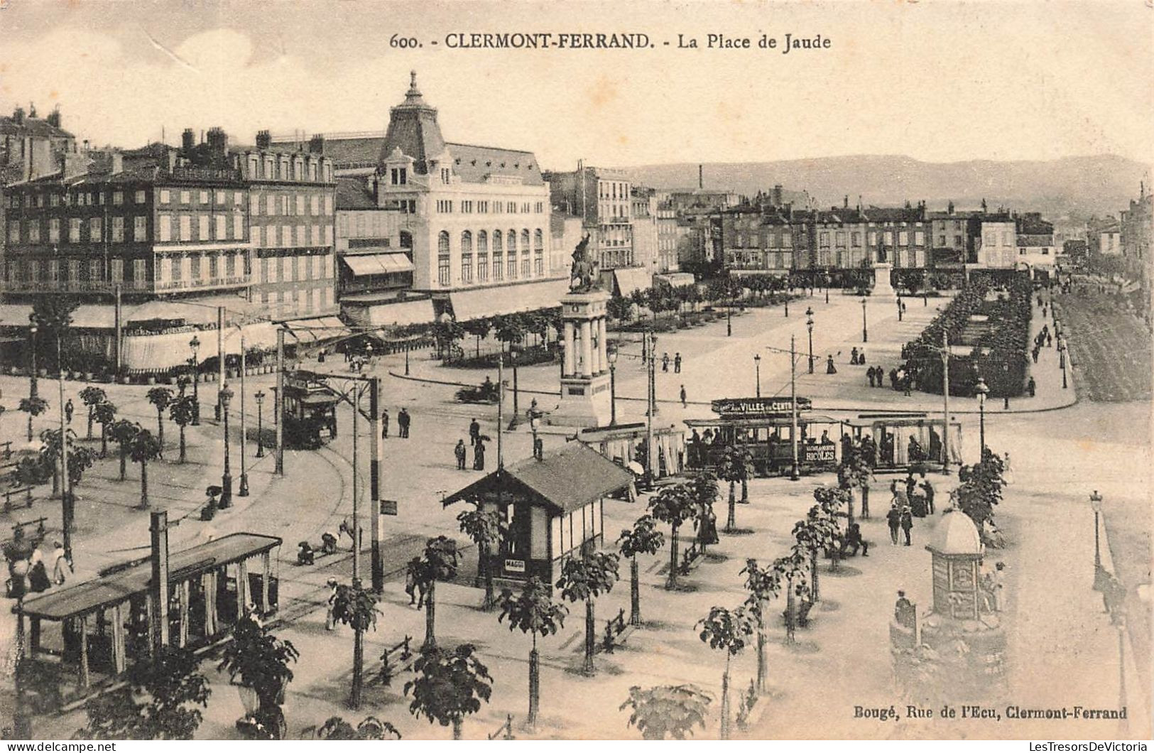 FRANCE - Clermont Ferrand - Vue Sur La Place De Jaude - Carte Postale Ancienne - Clermont Ferrand