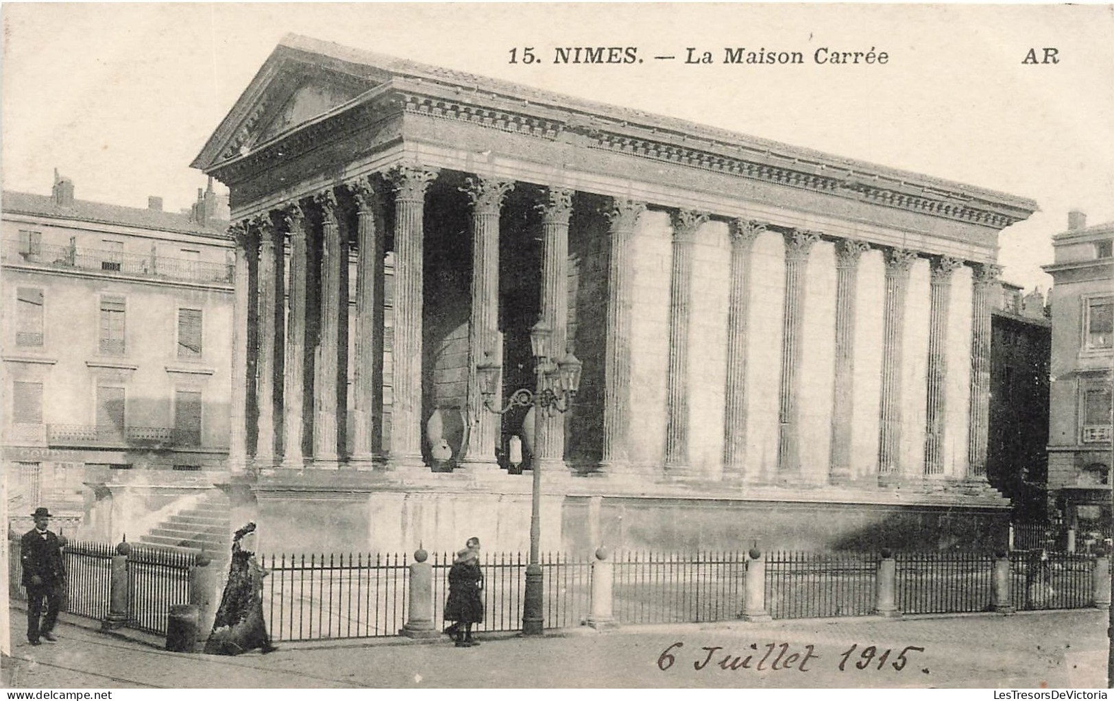 FRANCE - Nimes - Vue Générale De La Maison Carrée - Carte Postale Ancienne - Nîmes