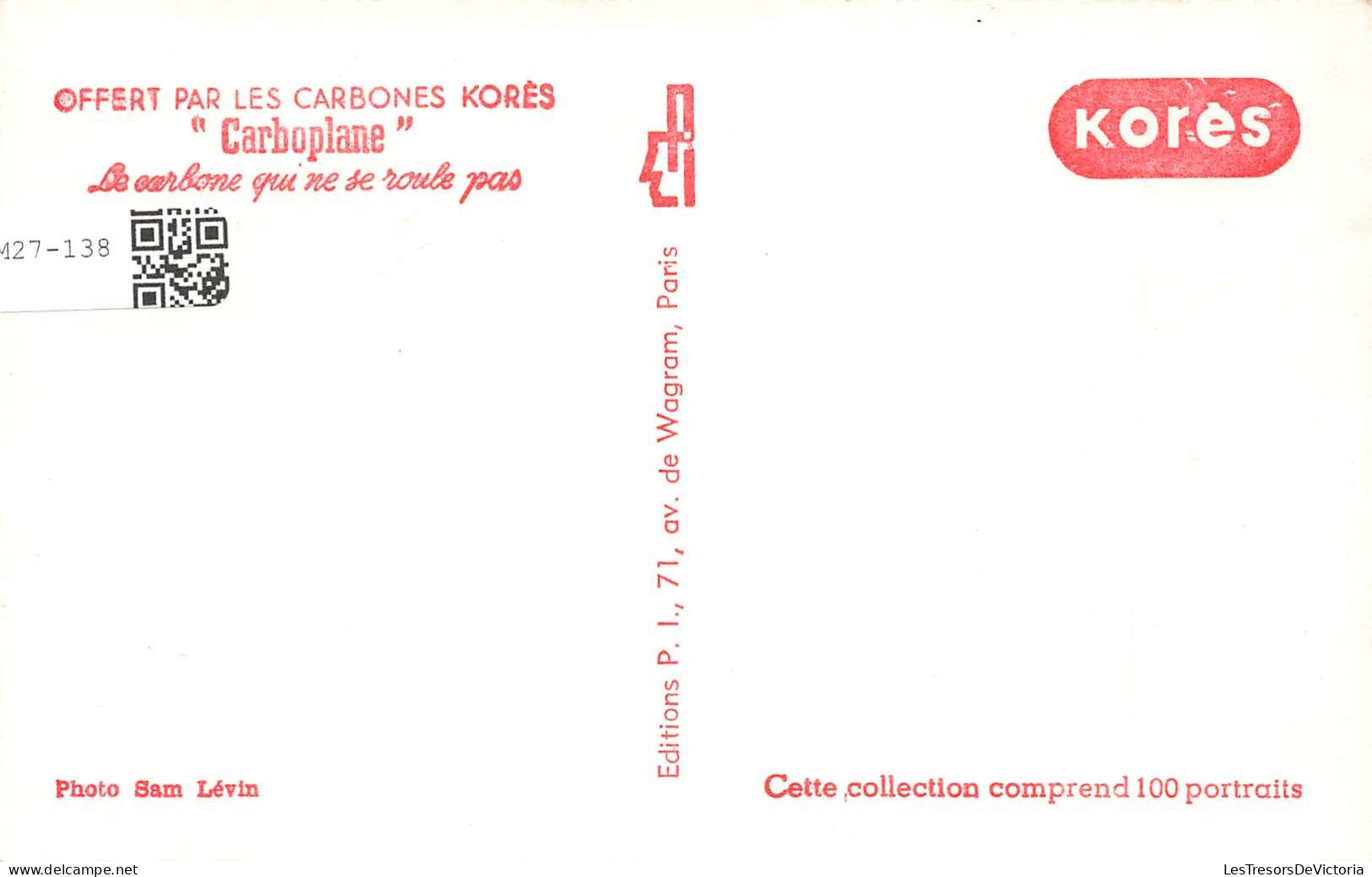 CELEBRITE - Luis Mariano - Chanteur - Carte Postale - Autres & Non Classés