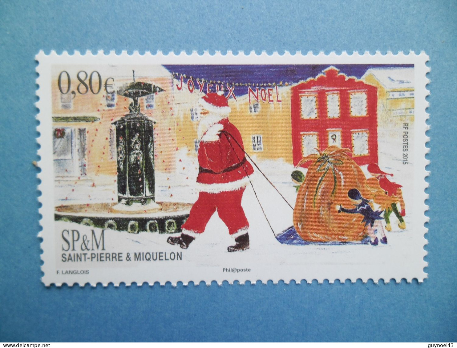 SPM 2015 Y/T 1147 " Noël " Neuf*** - Unused Stamps