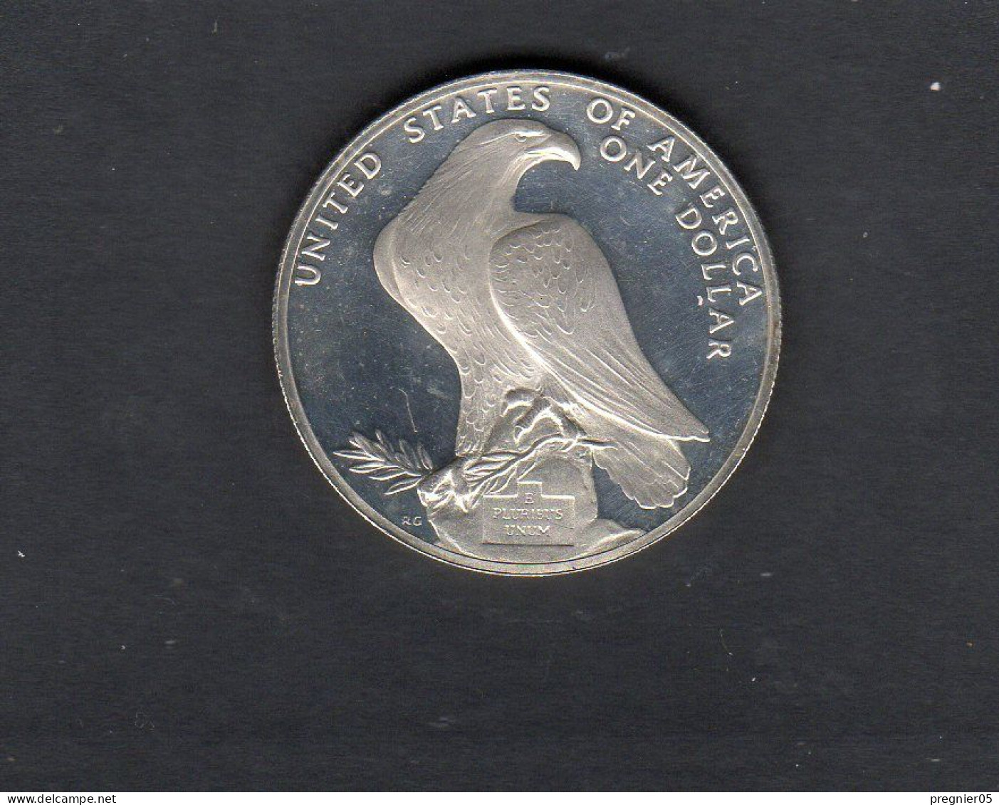 Baisse De Prix USA - Pièce 1 Dollar Argent BE Olympiques 1984 SPL/AU KM.210 - Herdenking