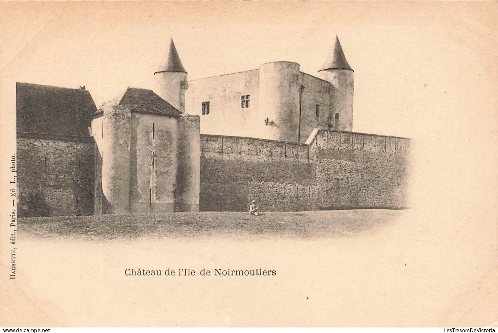 BATIMENTS ET ARCHITECTURE - Vue Générale Du Château De L'Ile De Noirmoutiers - Carte Postale Ancienne - Châteaux