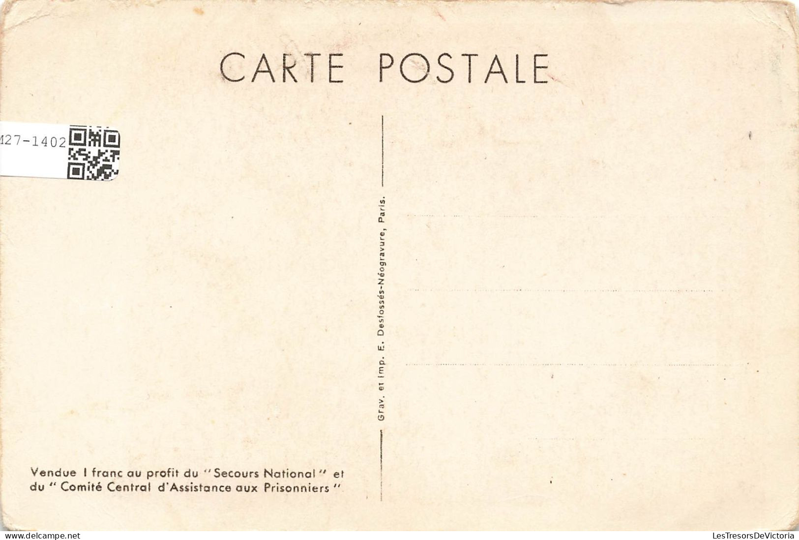 MILITARIA - Personnage - Henri Philippe Pétain - Carte Postale Ancienne - Personen