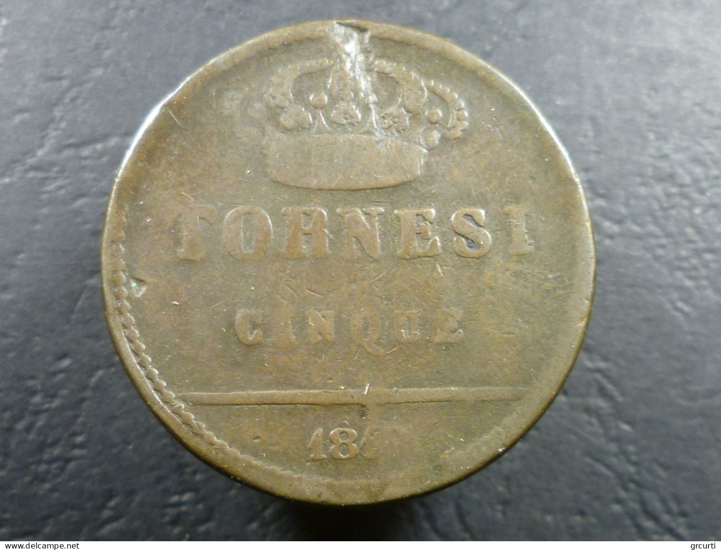 Italia - Regno Delle Due Sicilie - 5 Tornesi 1819 - Gig. 21 (R) - Dos Siciles