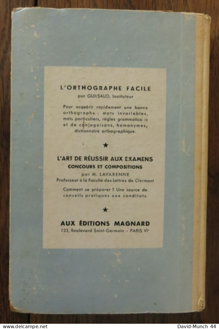 Gobe-Lune, Lecture Suivie: Cours Moyen (1re Et 2e Année) De André Baruc. Magnard. 1953 - 6-12 Ans
