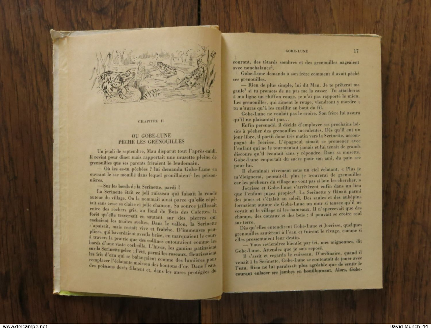 Gobe-Lune, lecture suivie: cours moyen (1re et 2e année) de André Baruc. Magnard. 1953