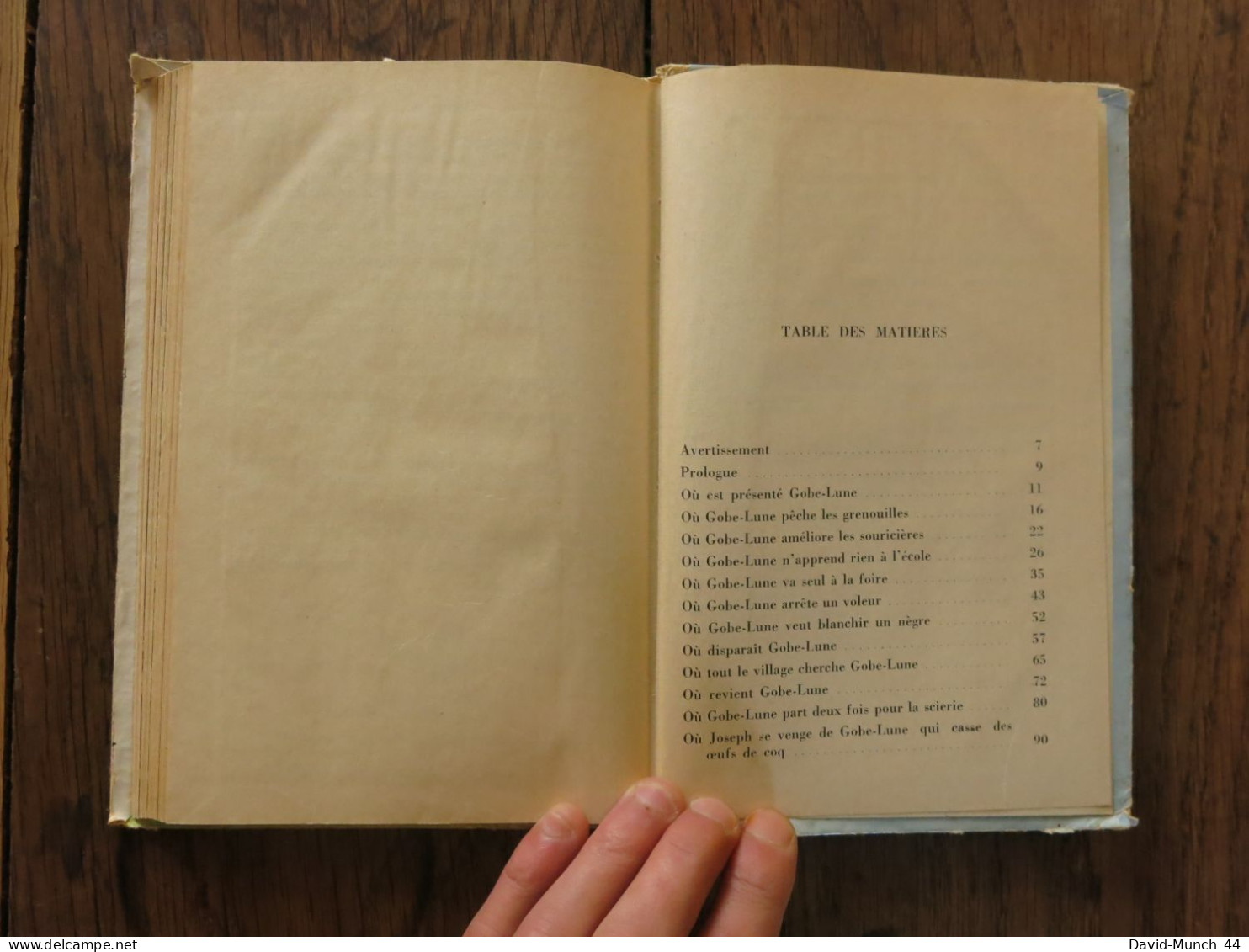 Gobe-Lune, lecture suivie: cours moyen (1re et 2e année) de André Baruc. Magnard. 1953