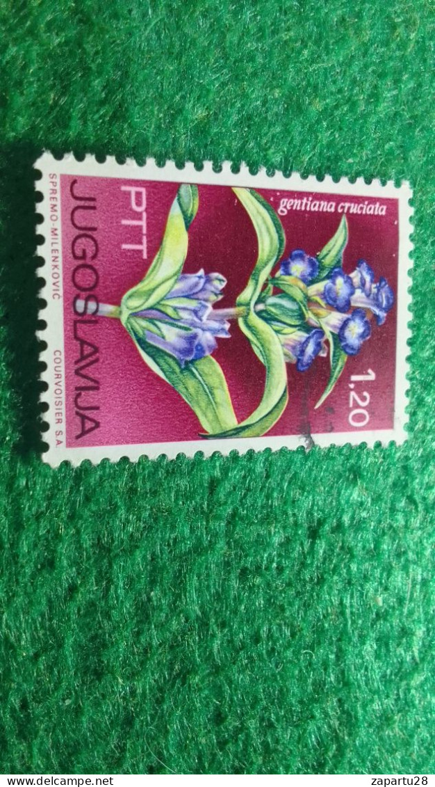 YOGUSLAVYA-1970-80       1.20   .DİN       DAMGALI - Used Stamps