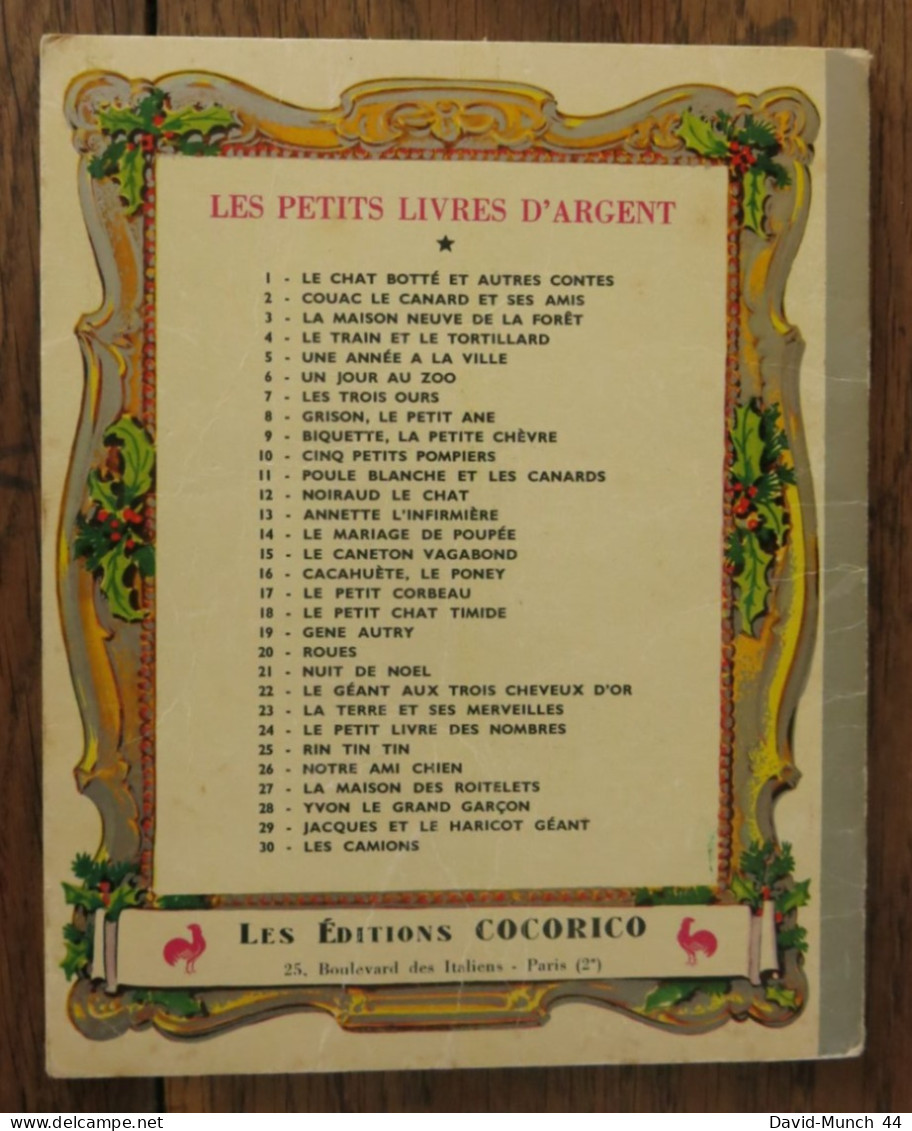Jacques Et Le Haricot Géant Illustré Par Gustaf Tenggren. Les éditions Cocorico, Un Petit Livre D'argent. 1956 - Contes