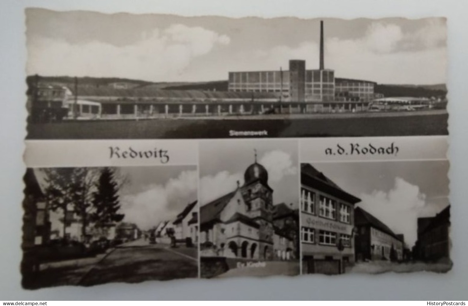 Redwitz A.d.Rodach, Siemenswerk, Gasthof , 1957 - Lichtenfels