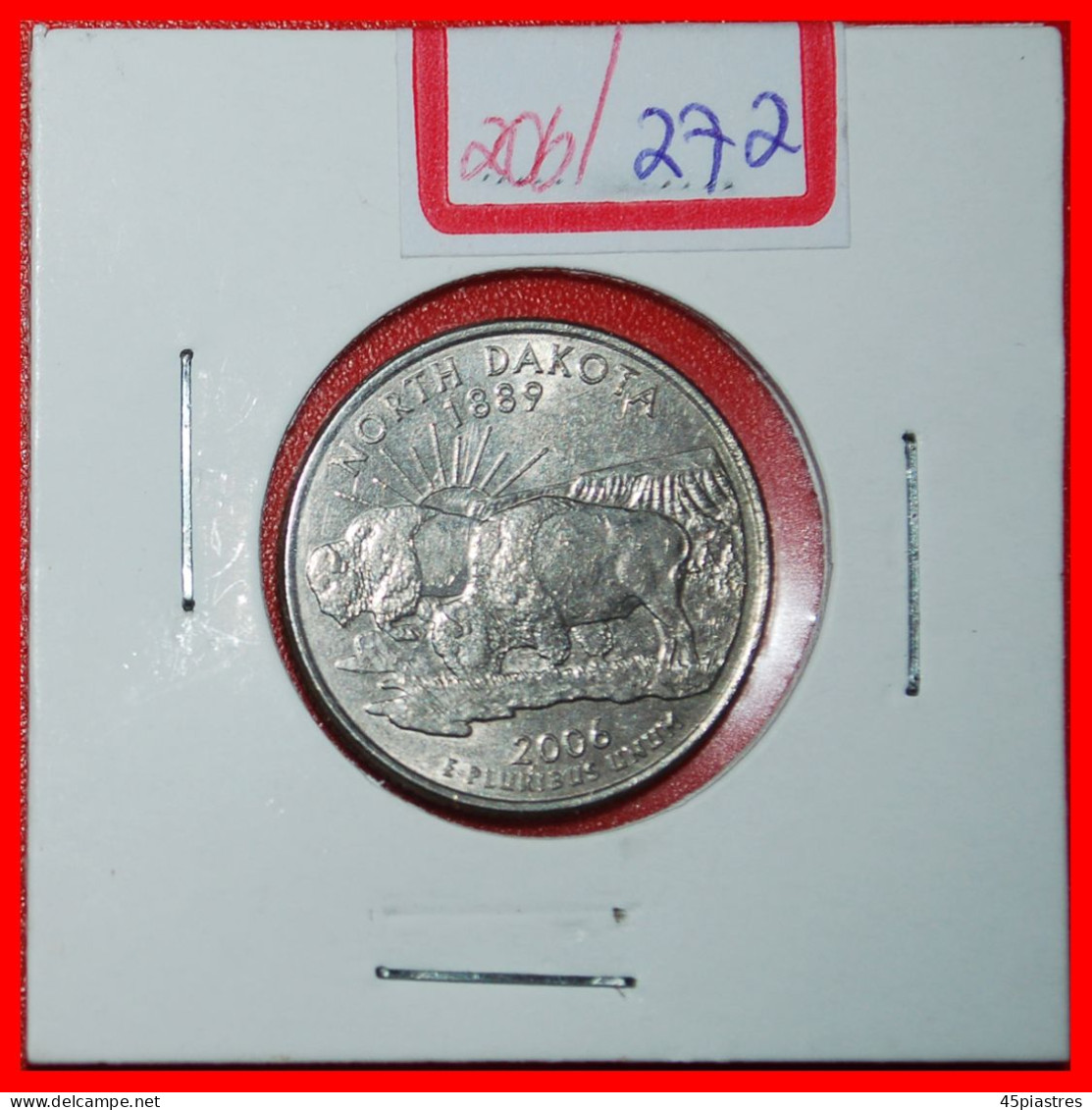 * SUN 1889: USA  1/4 DOLLAR 2006D! WASHINGTON (1789-1797) IN HOLDER! · LOW START ·  NO RESERVE! - 1999-2009: State Quarters