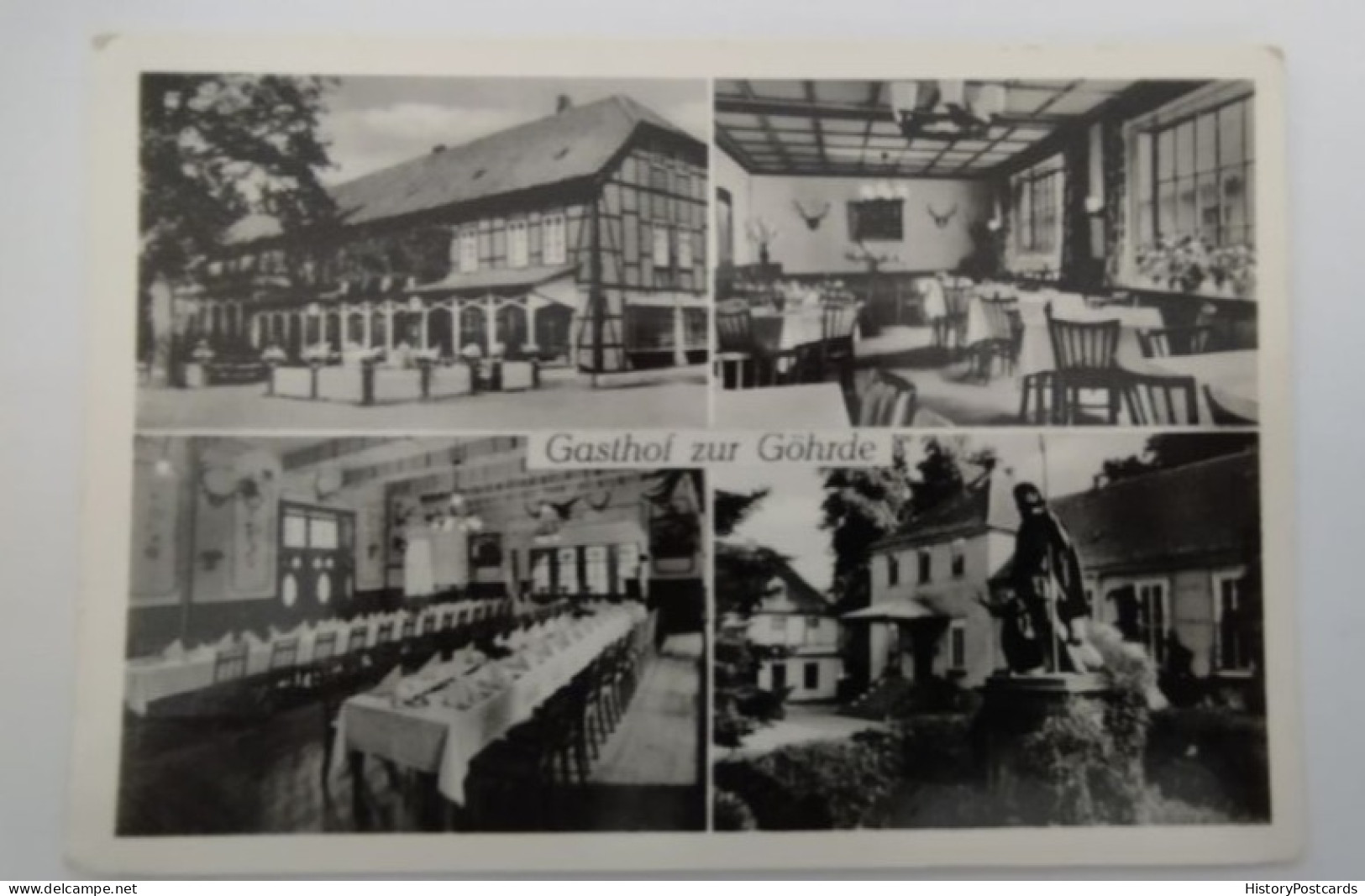 Gasthof Zur Göhrde, Göhrde über Dahlenburg,  1960 - Lüneburg