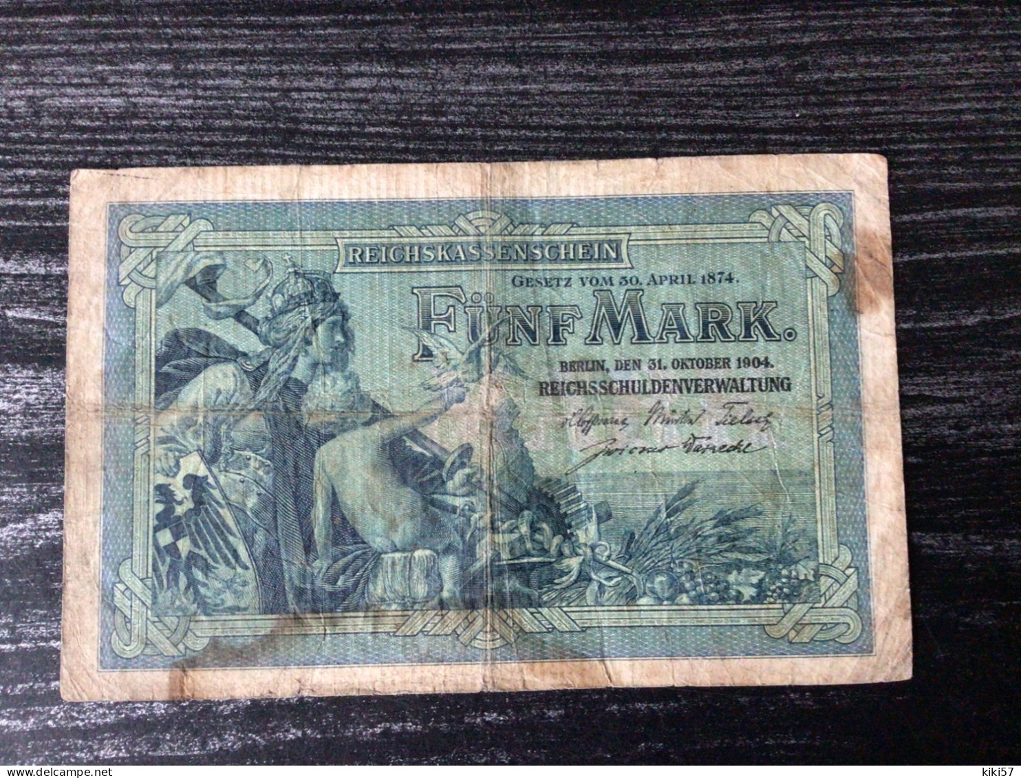 ALLEMAGNE Billet De 5 Mark 1904 - 5 Mark