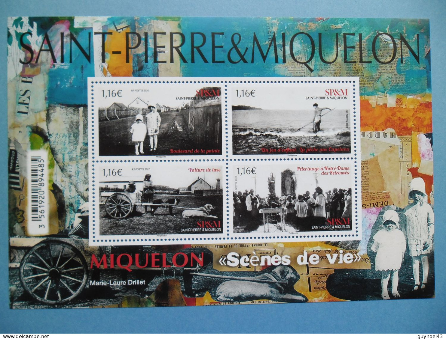 SPM 2020 Y/T F1235 " Scène De Vie " Neuf*** - Unused Stamps
