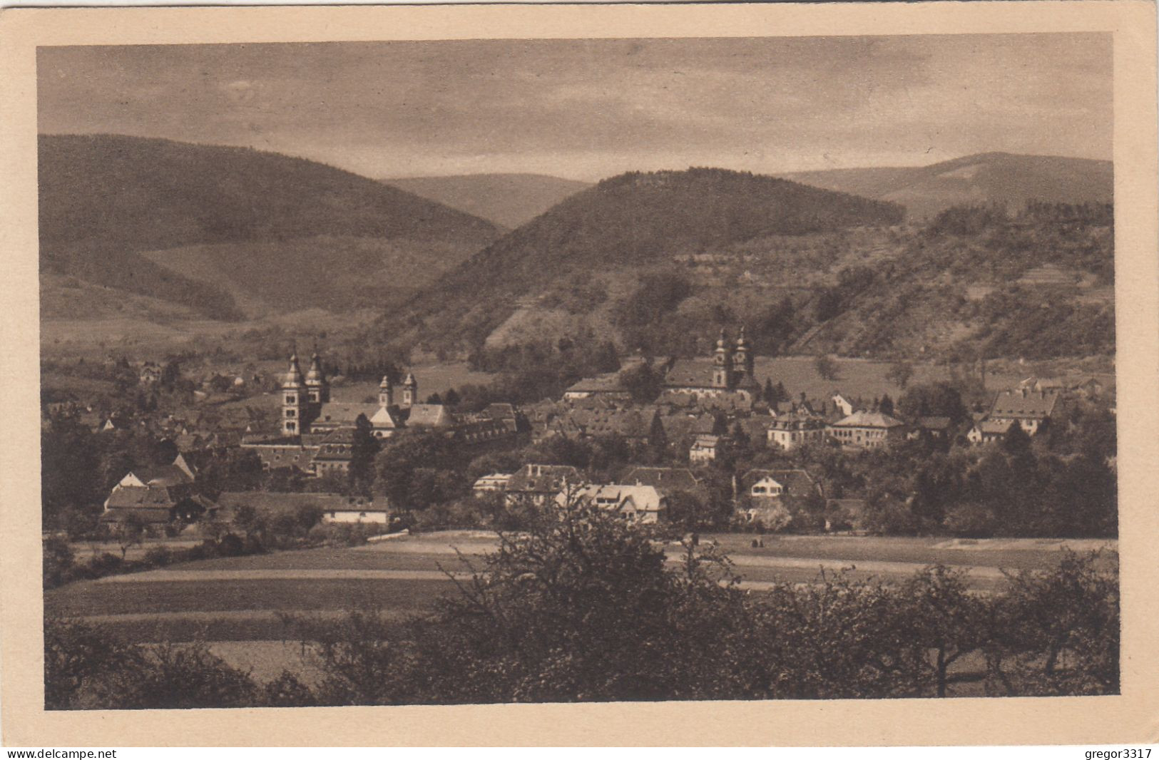 D9874) AMORBACH - Vom Beuchnerberg - 1926 !! - Amorbach