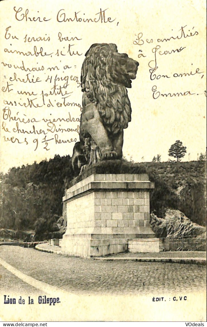 Belgique - Liège -  Gileppe (Barrage) - Le Lion De La Gileppe - Gileppe (Barrage)