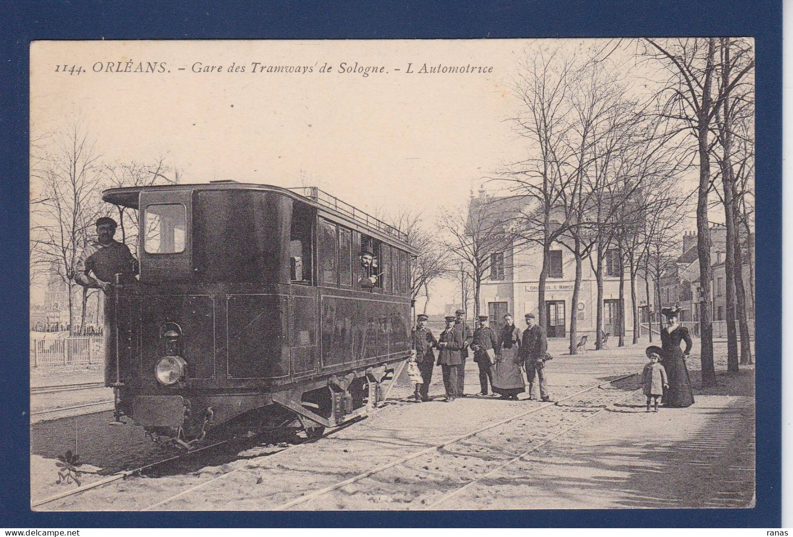 CPA [45] Loiret > Orléans Train Chemin De Fer Gare Station Non Circulée - Orleans