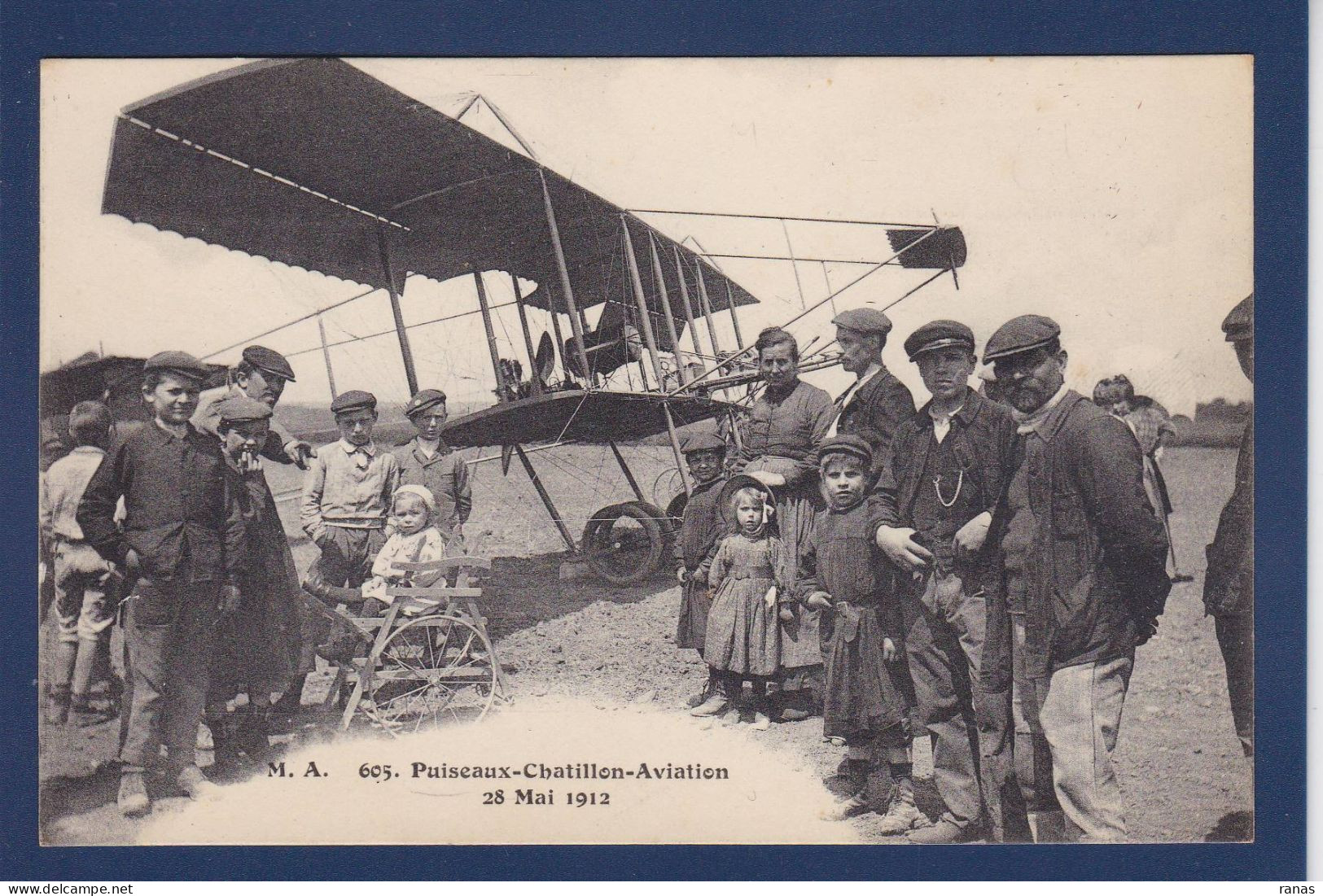 CPA [45] Loiret > Puiseaux Chatillon Aviation Meeting Non Circulée - Puiseaux