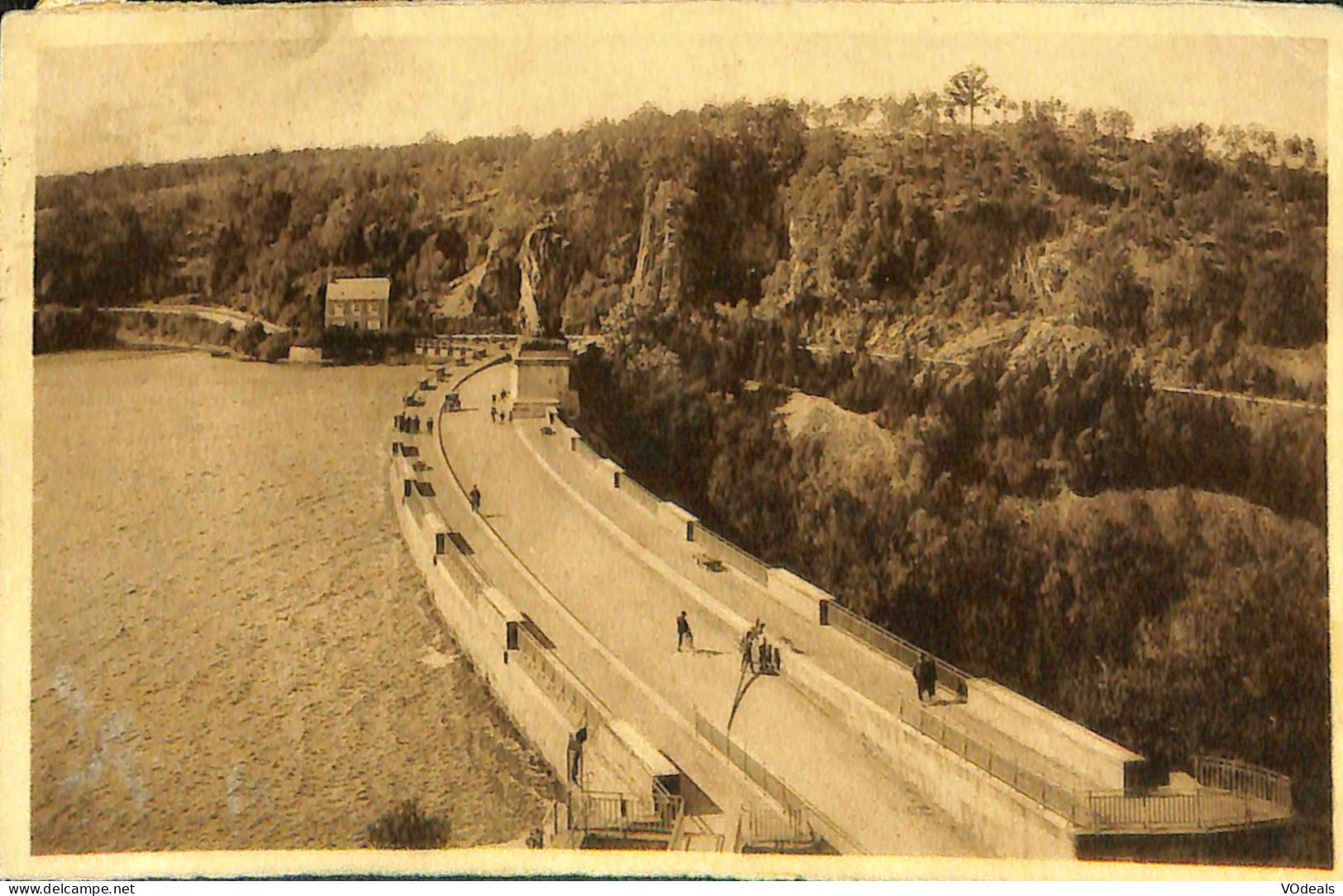 Belgique - Liège -  Gileppe (Barrage) - Le Barrage - Vue Générale - Gileppe (Barrage)