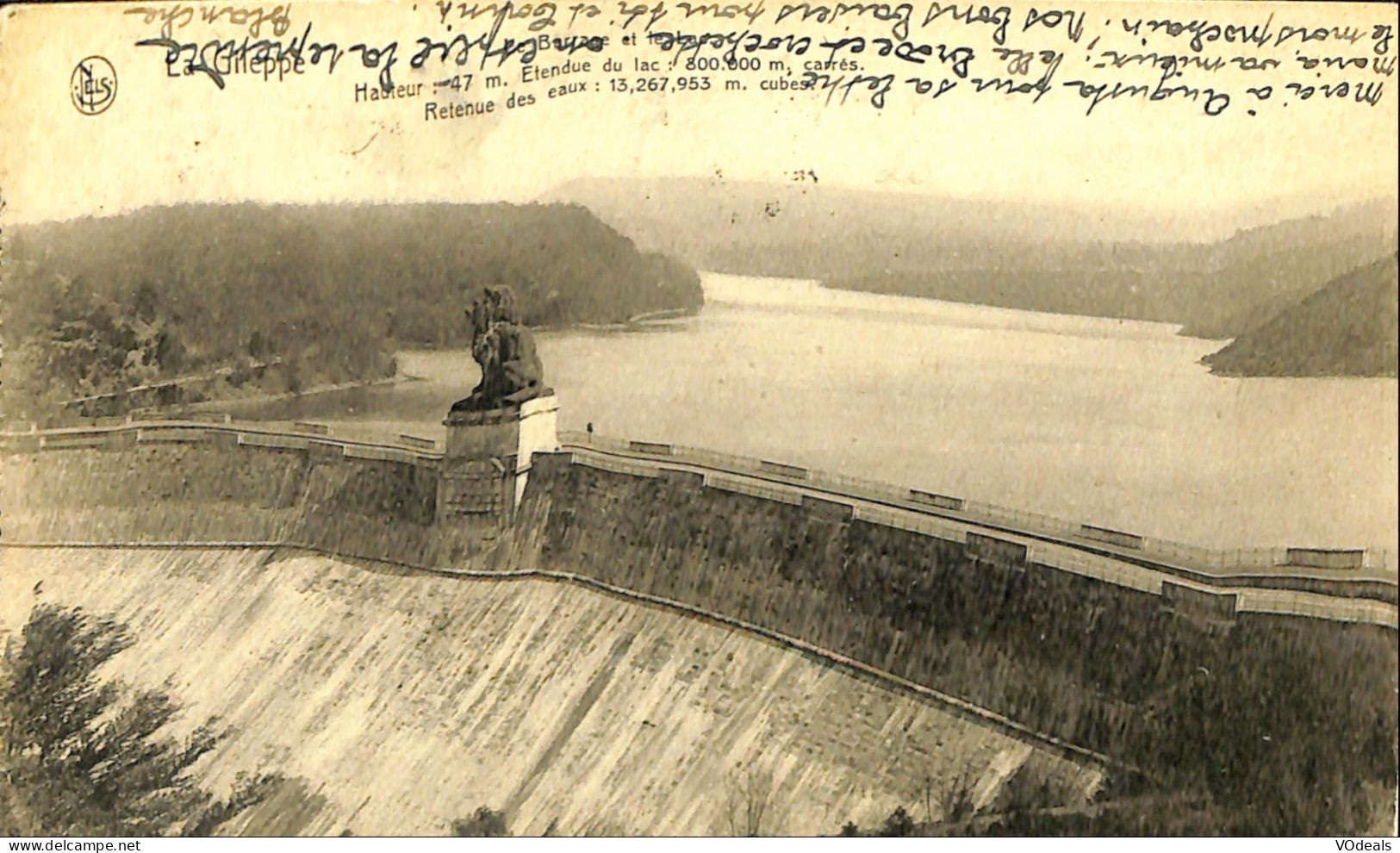 Belgique - Liège -  Gileppe (Barrage) - La Gileppe - Barrage Et Lac - Gileppe (Barrage)