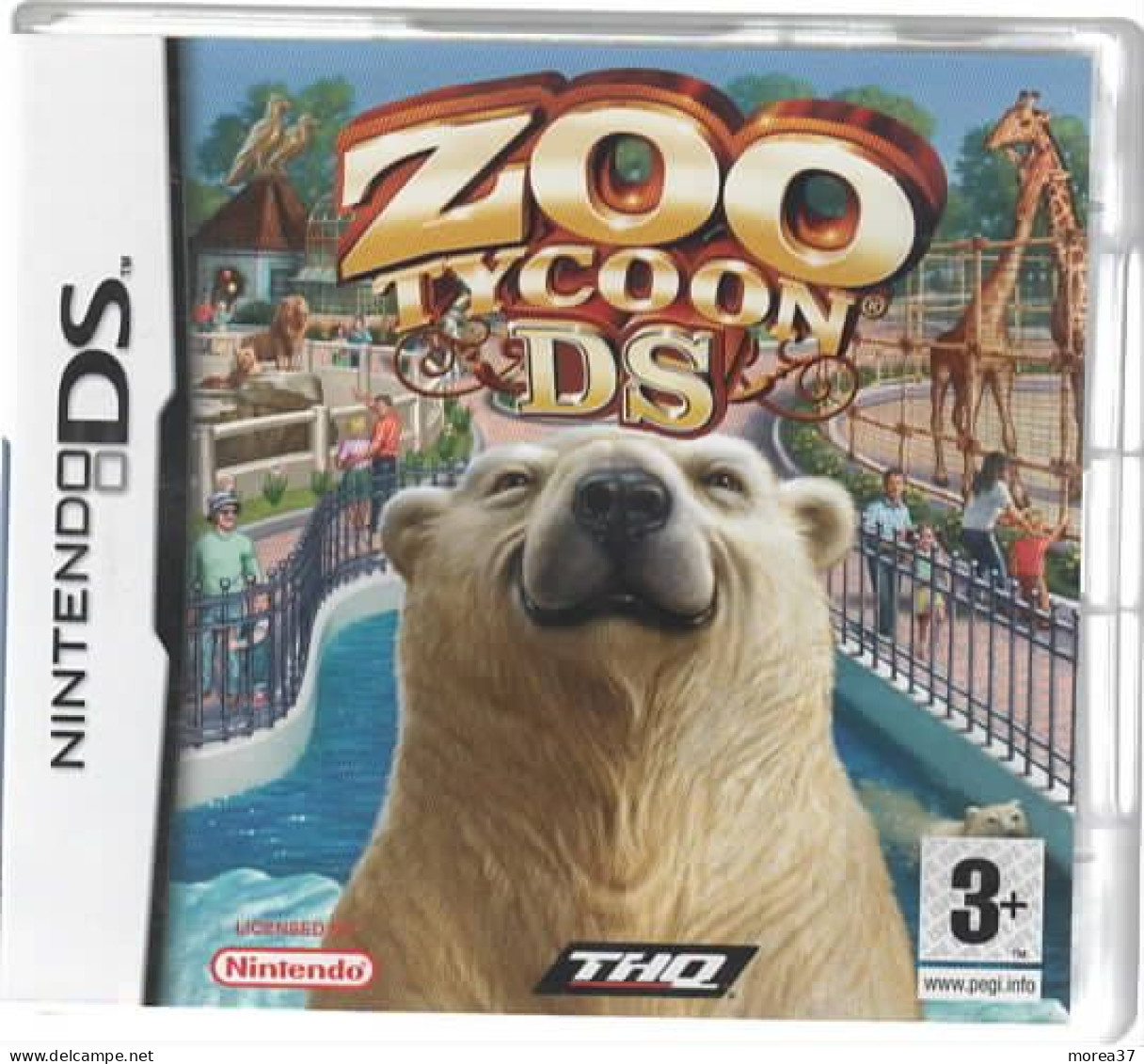 JEU NINTENDO DS   Zoo Tycoon DS  (JE 2) - Nintendo DS