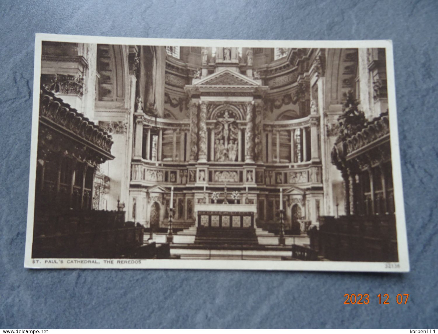 THE REREDOS - St. Paul's Cathedral