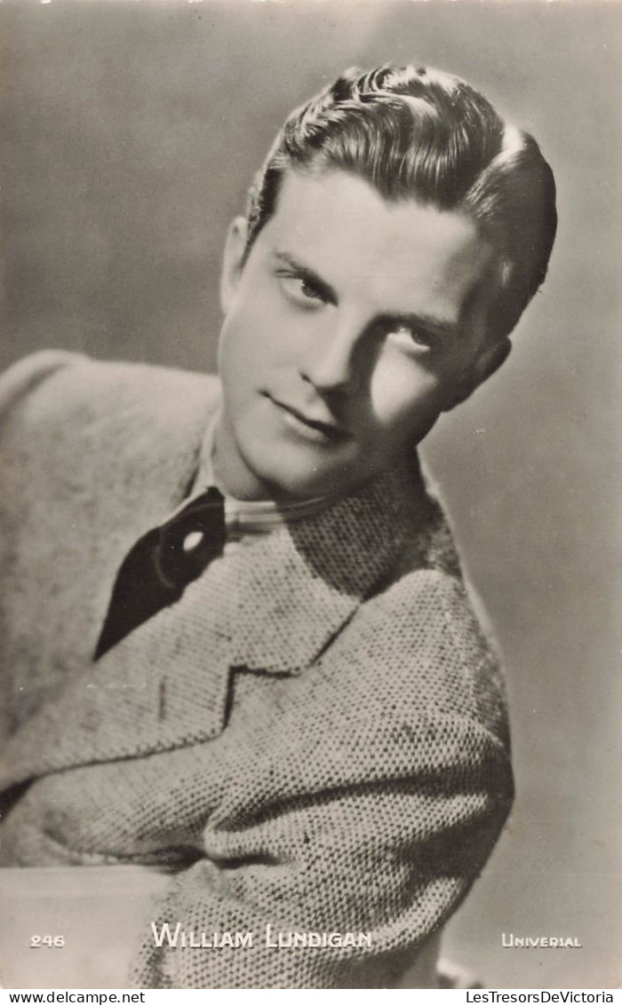 CELEBRITE -  William Lundigan - Acteur Américain - Carte Postale - Sonstige & Ohne Zuordnung