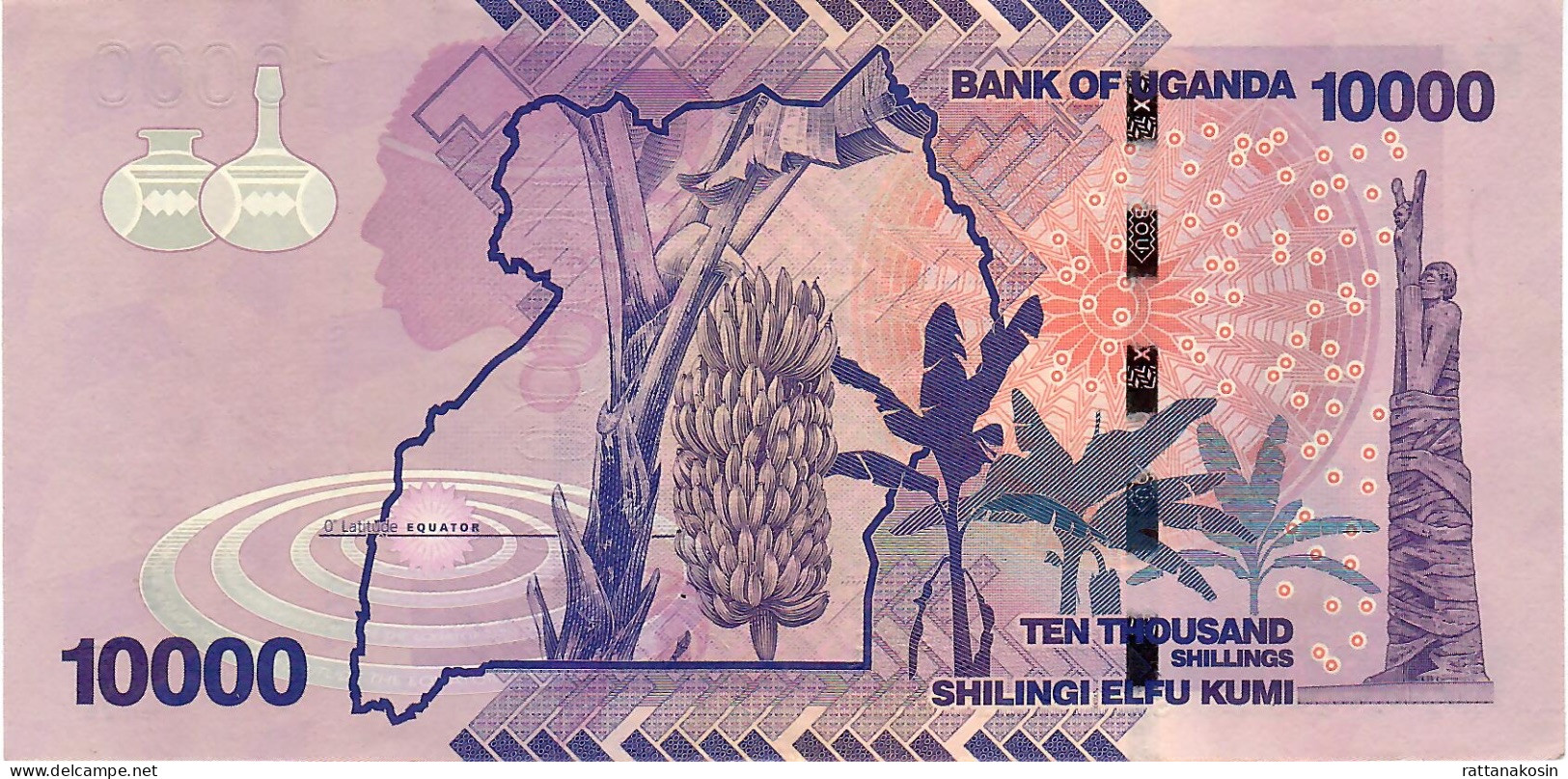 UGANDA P52b 10000 Or 10.000 SHILLINGS 2011 #AL   AU-UNC. - Ouganda