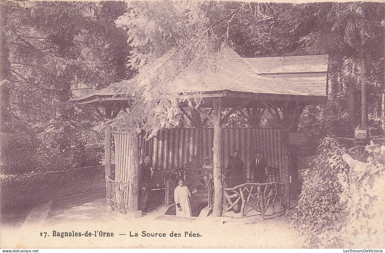 FRANCE - Bagnoles De L'Orne - La Source Des Fées - Carte Postale Ancienne - Bagnoles De L'Orne