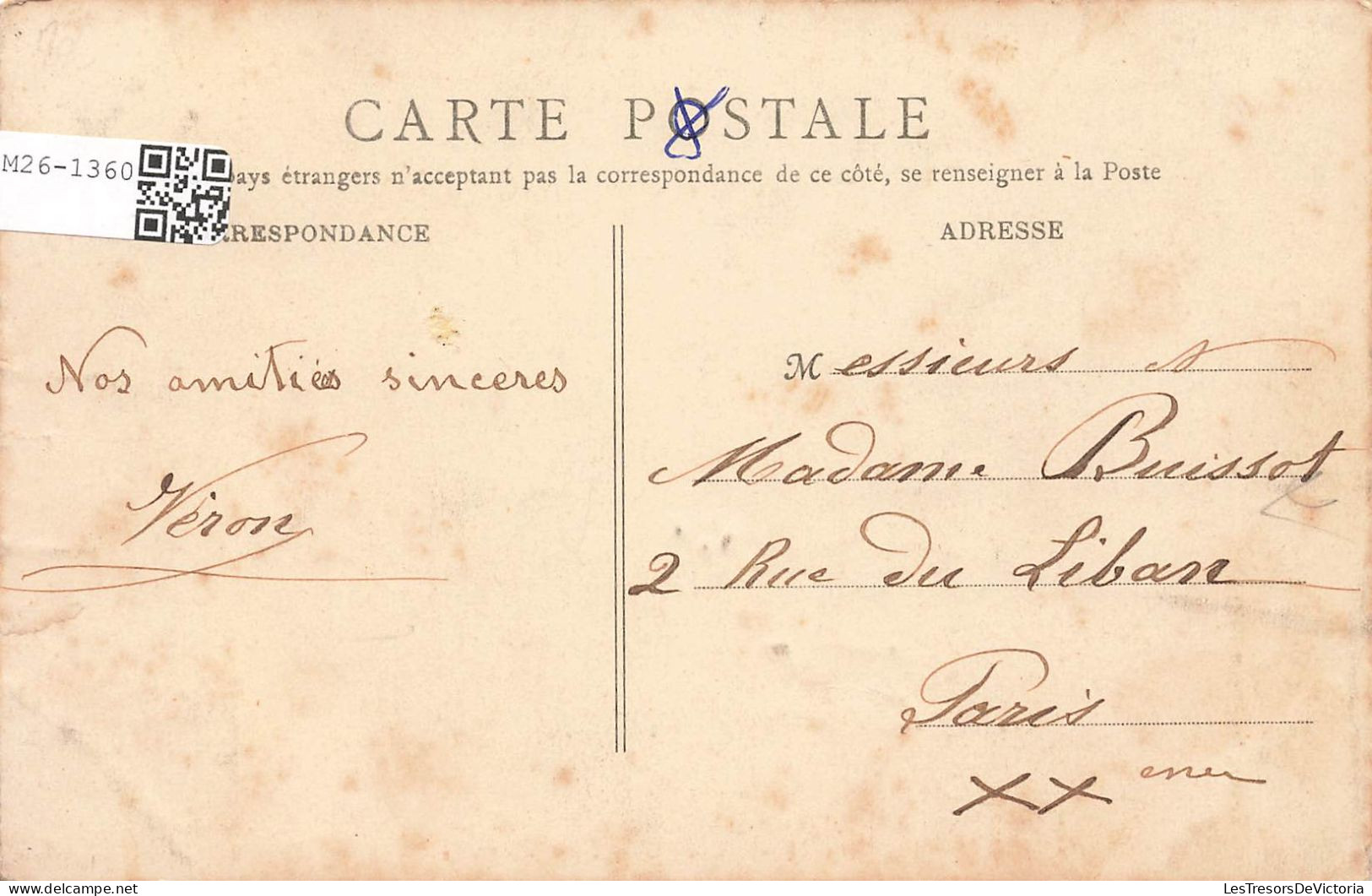 FRANCE - Sénart - La Chêne Prieur - Edition Baillon - Carte Postale Ancienne - Sénart