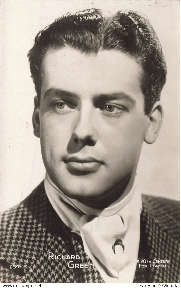 CELEBRITE - Richard Greene - Acteur - Carte Postale - Autres & Non Classés